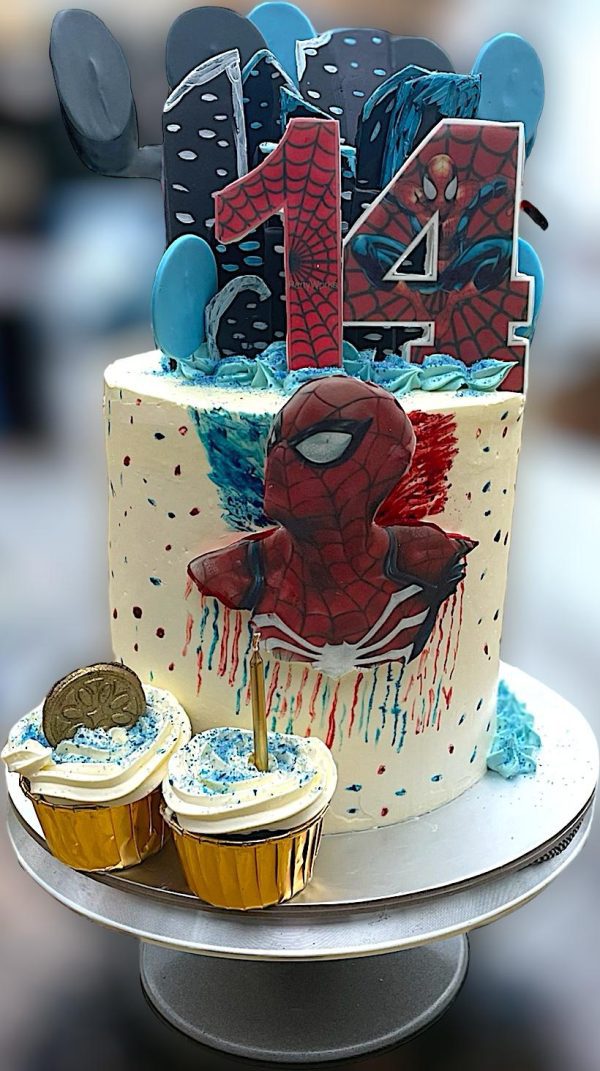 Super Hero Cake - Goldis COnfectioneries