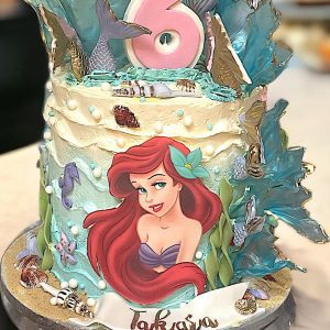 whimsical buttercream cake